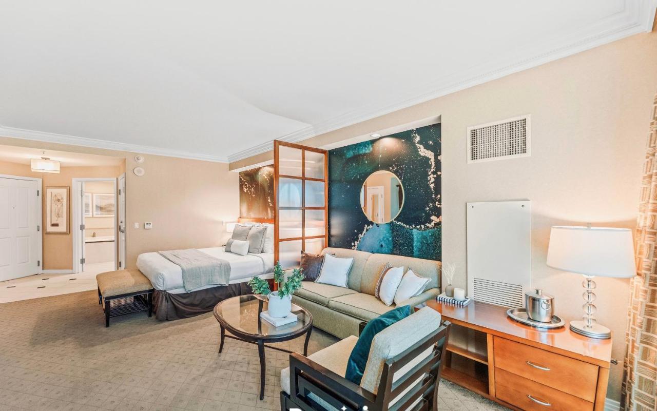 Balcony Full Strip View Suite Mgm Signature Free Valet Las Vegas Buitenkant foto